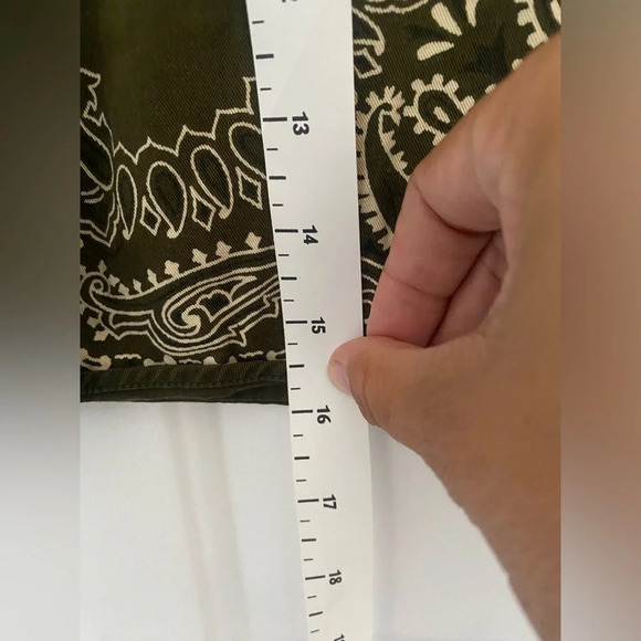 Women’s ultra pink vintage 100% cotton bandana wrap skirt size medium boho - Picture 7 of 7